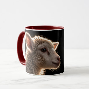 Taza Retrato de Nube de Lana