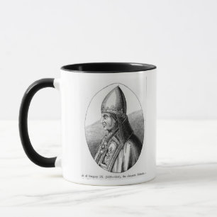 Taza Retrato de papa Gregorio IX