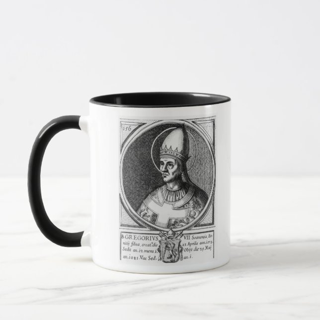 Taza Retrato de papa Gregorio VII (Izquierda)