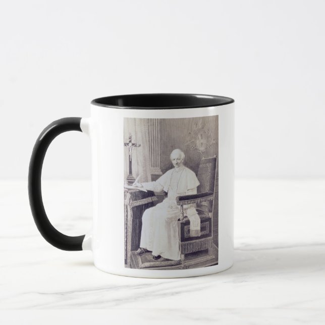 Taza Retrato de papa León XIII (Izquierda)