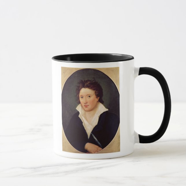 Taza Retrato de Percy Bysshe Shelley, 1819 (Derecha)