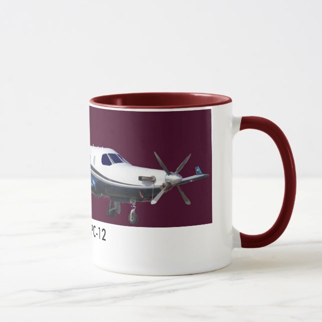 Taza Retrato de Pilatus PC-12, Pilatus PC-12 (Derecha)