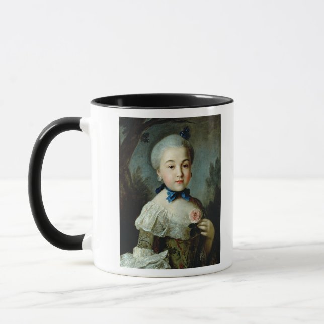 Taza Retrato de princesa Charlotte Sophia (Izquierda)