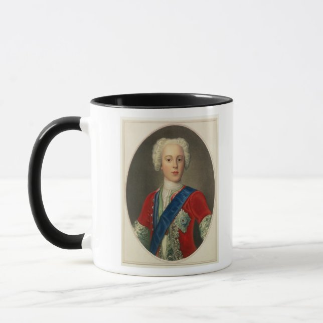 Taza Retrato de príncipe Charles Edward (Izquierda)