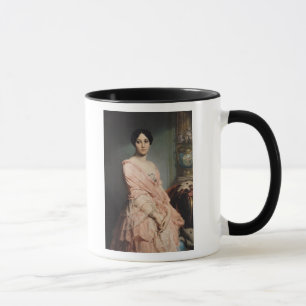 Taza Retrato de señora F, 1850-51
