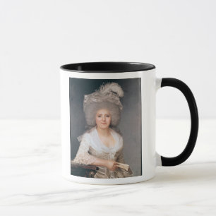 Taza Retrato de señora Jeanne-Louise-Enriqueta Campan