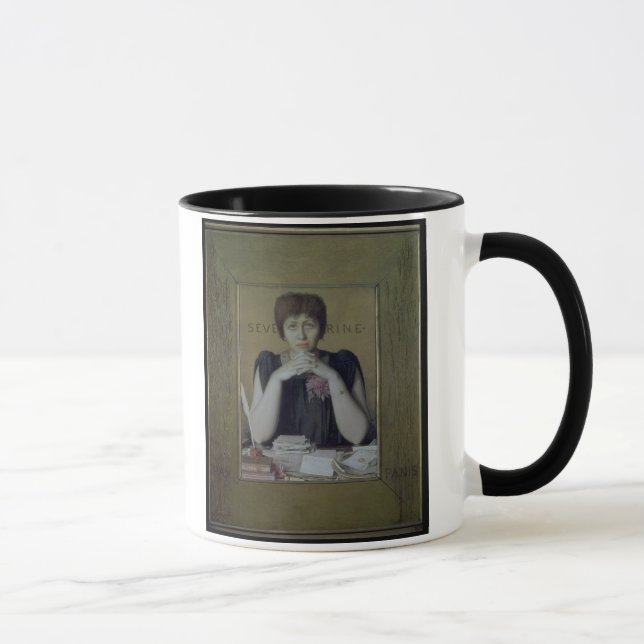 Taza Retrato de Severine (Caroline Remy) (1855-1929) ( (Derecha)