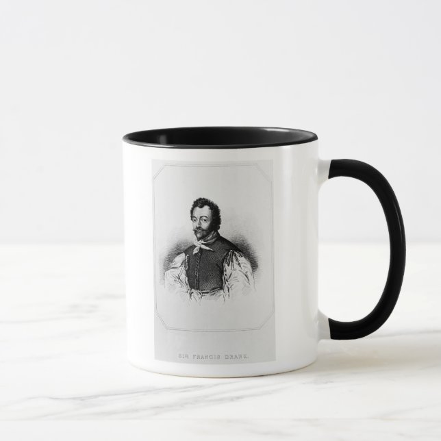 Taza Retrato de sir Francis Drake (Derecha)