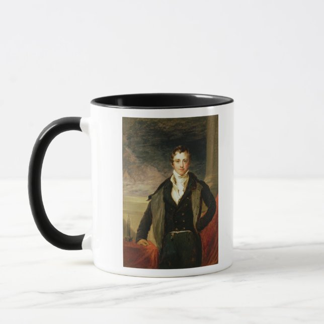 Taza Retrato de sir Humphry Davy (Izquierda)