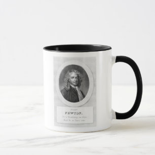 Taza Retrato de sir Isaac Newton