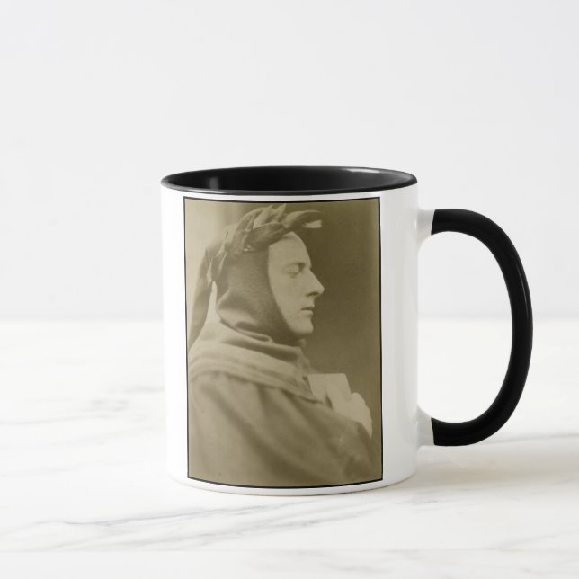 Taza Retrato de sir John Everett Millais (1829-96) Dre (Derecha)