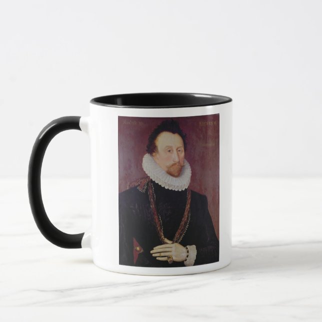 Taza Retrato de sir Juan Hawkins 1581 (Izquierda)