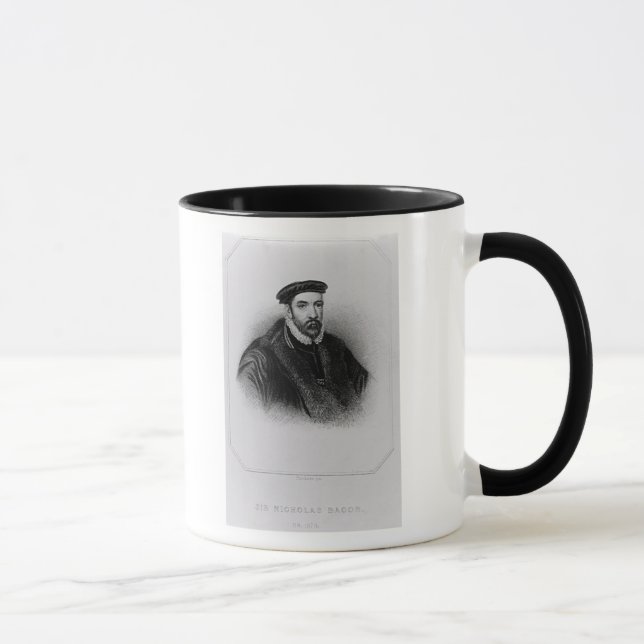 Taza Retrato de sir Nicholas Bacon (Derecha)