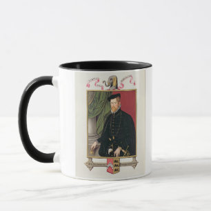 Taza Retrato de sir Nicholas Throckmorton (1515-71)