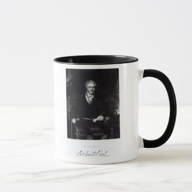 Taza Retrato de sir Robert Peel (Derecha)