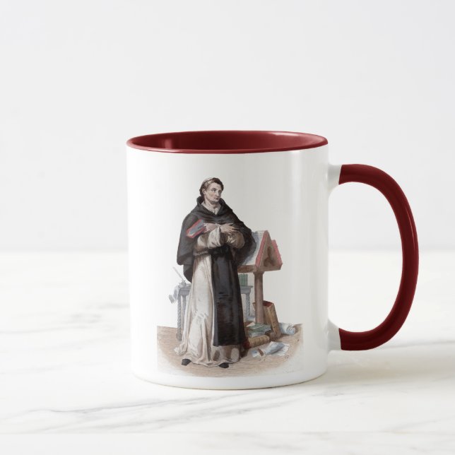 Taza Retrato de St Bernard de Clairvaux (Derecha)