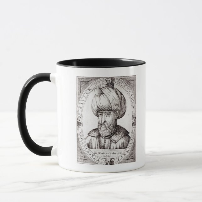 Taza Retrato de Suleiman el magnífico (Izquierda)
