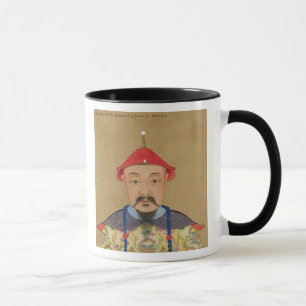 Taza Retrato de T'ai T'sin Che-Tsou (1638-61)