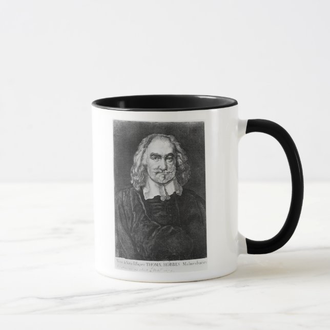 Taza Retrato de Thomas Hobbes (Derecha)