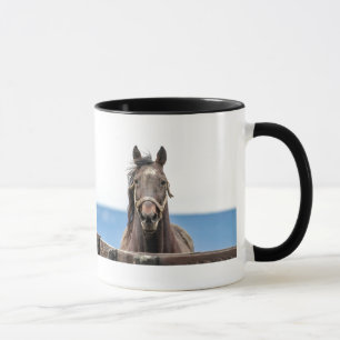 Taza Retrato de un caballo