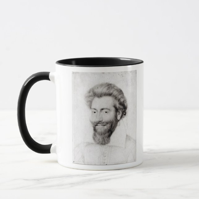 Taza Retrato de un hombre barbudo (Izquierda)