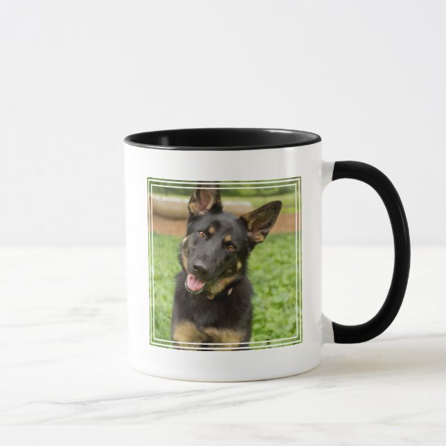 Taza Retrato de un pastor alemán (Derecha)