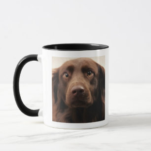 Taza Retrato de una hembra joven aprensiva