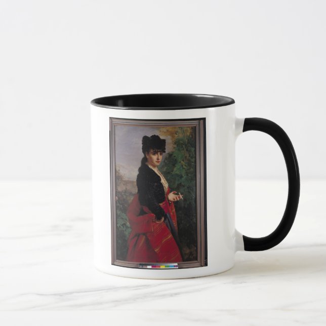 Taza Retrato de una mujer española (Derecha)