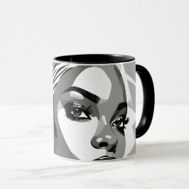 Taza Retrato de una mujer negra