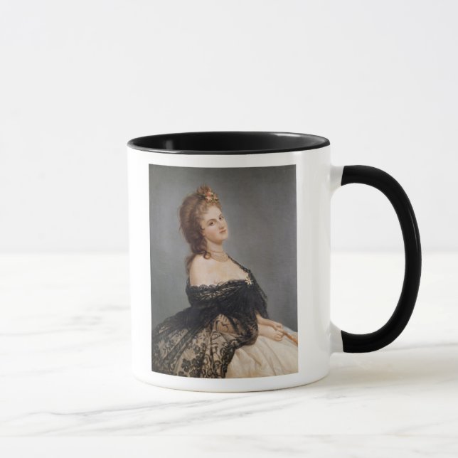 Taza Retrato de Virginia Oldoini (Derecha)