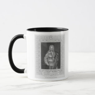 Taza Retrato de vizconde Bolingbroke de Henry St. John