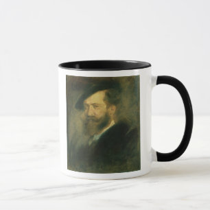 Taza Retrato del artista Wilhelm Busch, c.1878