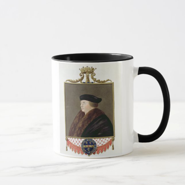 Taza Retrato del conde de los Ist de Thomas Cromwell (Derecha)