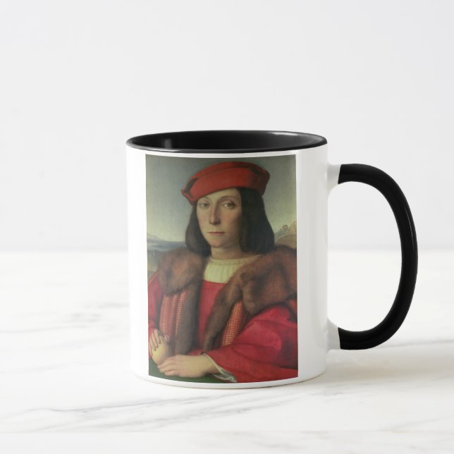 Taza Retrato del della Rovere, duque de Francisco de (Derecha)
