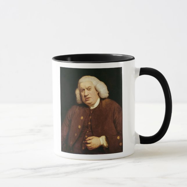 Taza Retrato del Dr. Samuel Johnson (Derecha)