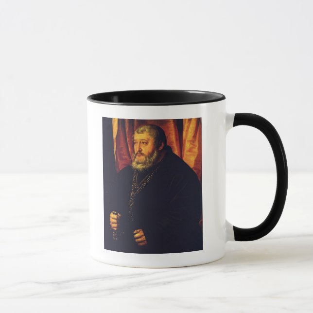 Taza Retrato del elector Palatine Otto Henry (Derecha)
