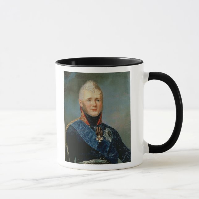 Taza Retrato del emperador Alejandro I (Derecha)