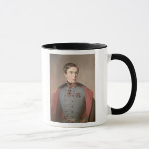 Taza Retrato del emperador Francisco José de Austria