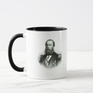 Taza Retrato del emperador Maximiliano de México, 1864