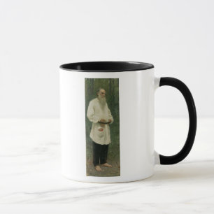 Taza Retrato del lev Tolstoy 1901