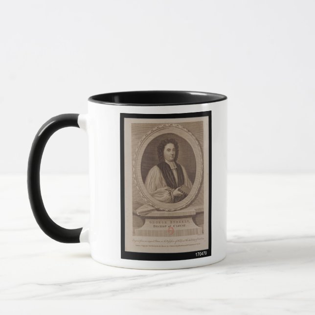 Taza Retrato del obispo de George Berkeley (Izquierda)
