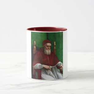 Taza Retrato del Papa Julius II (de Rafael)