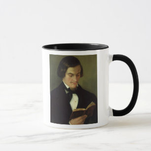Taza Retrato del poeta Heinrich Heine 1842