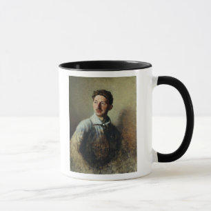 Taza Retrato del poeta Sergey Gorodetsky 1909