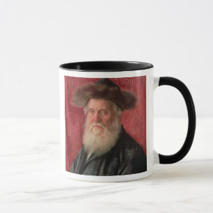 Taza Retrato del rabino de Nadvorno, c.1910 (aceite