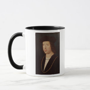 Taza Retrato del rey de Fernando II de España