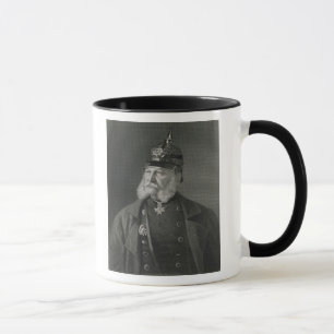 Taza Retrato del rey de Guillermo I de Prusia