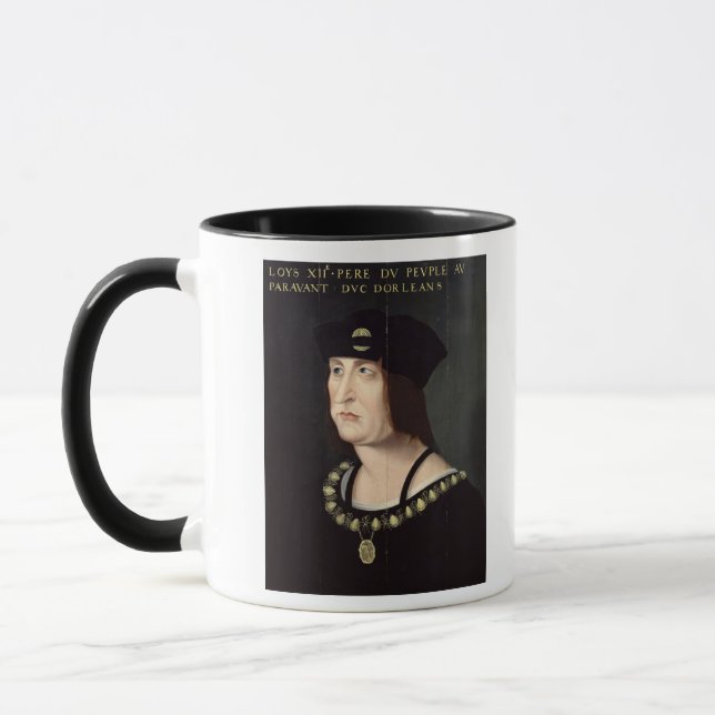 Taza Retrato del rey de Louis XII de Francia (Izquierda)