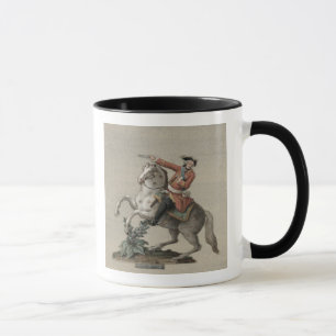 Taza Retrato ecuestre de príncipe Charles
