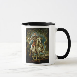 Taza Retrato ecuestre del duque de Lerma 1603